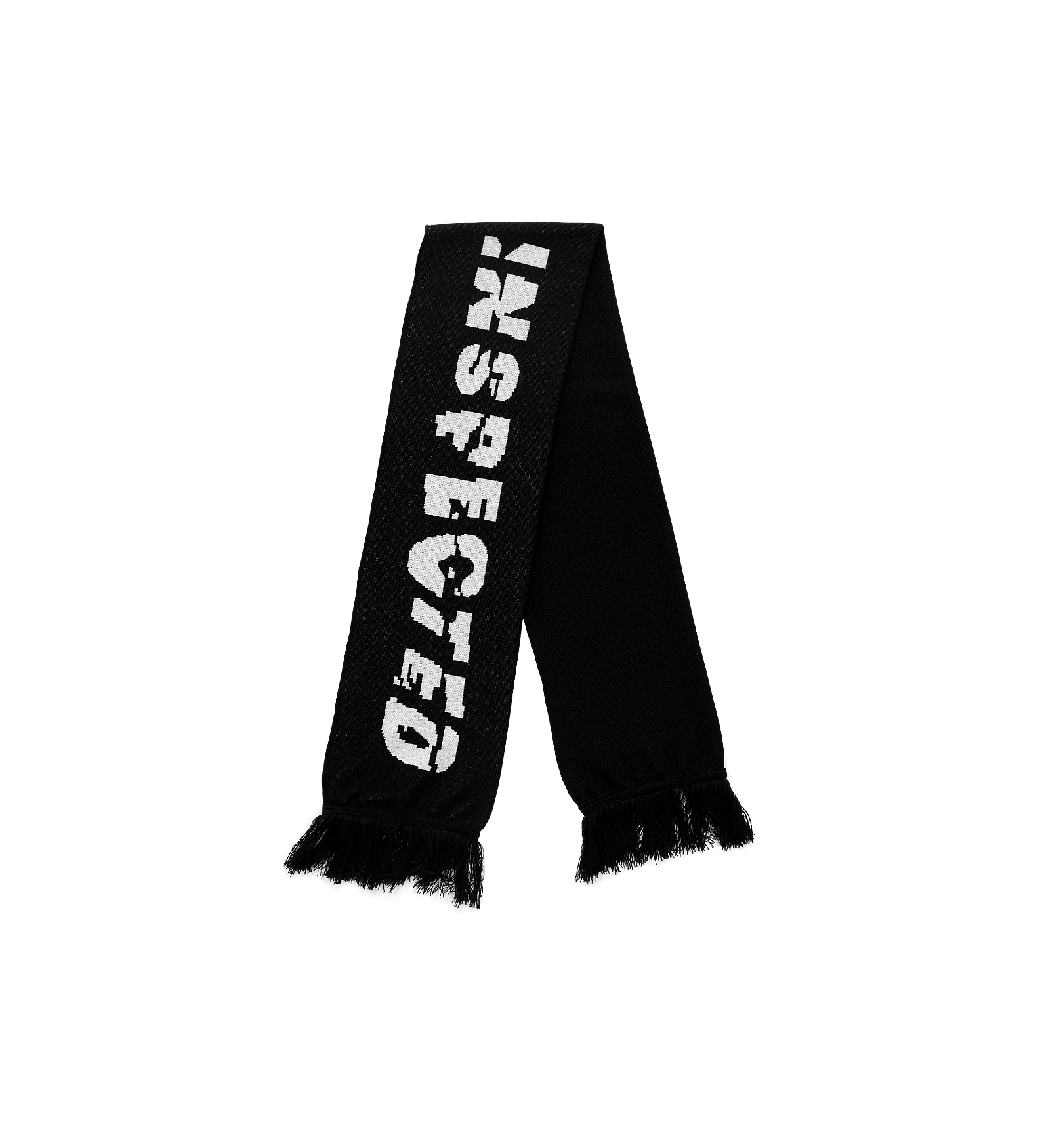 Degraded Scarf — Black
