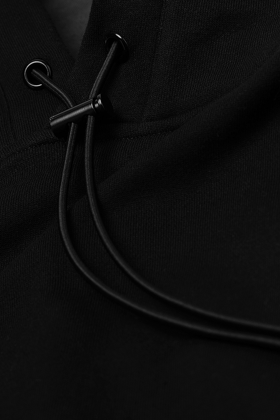Portal Hoodie — Black/Slate Grey