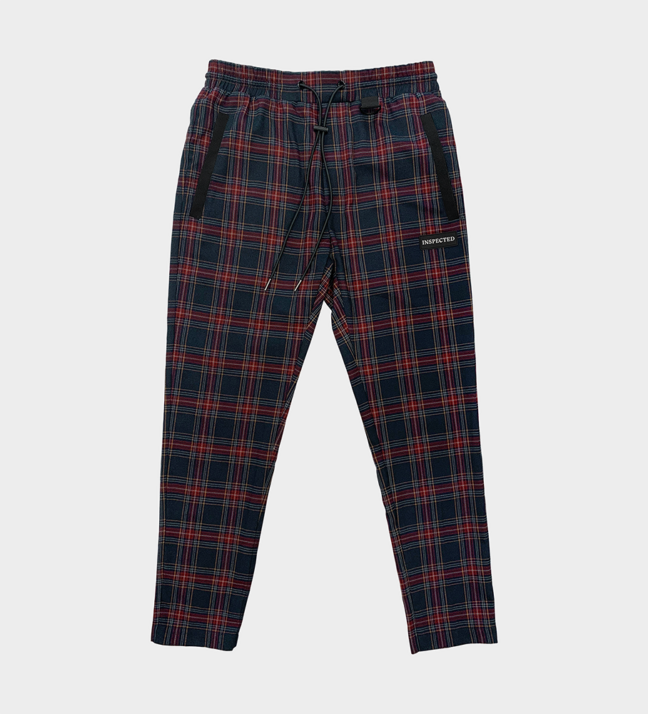 Division Pants — Royal Check