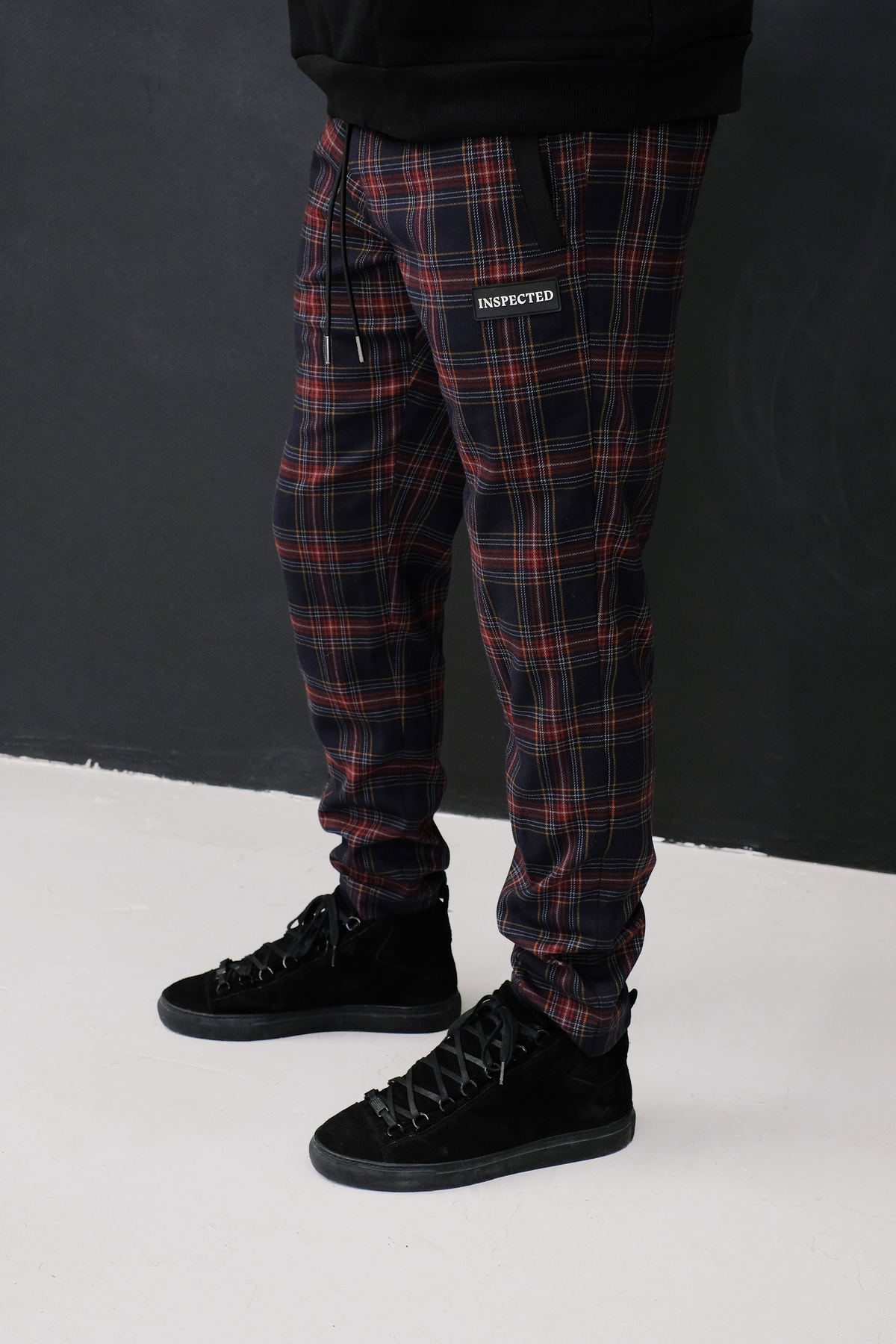 Division Pants — Royal Check