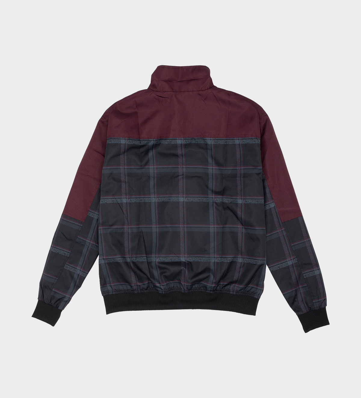 Equaliser Jacket — Plaid Maroon