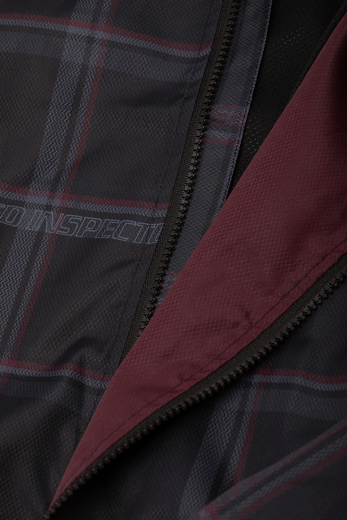 Equaliser Jacket — Plaid Maroon