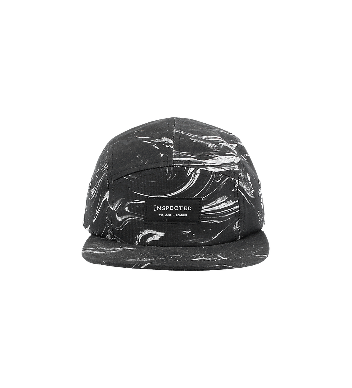Marble 5 Panel — Black