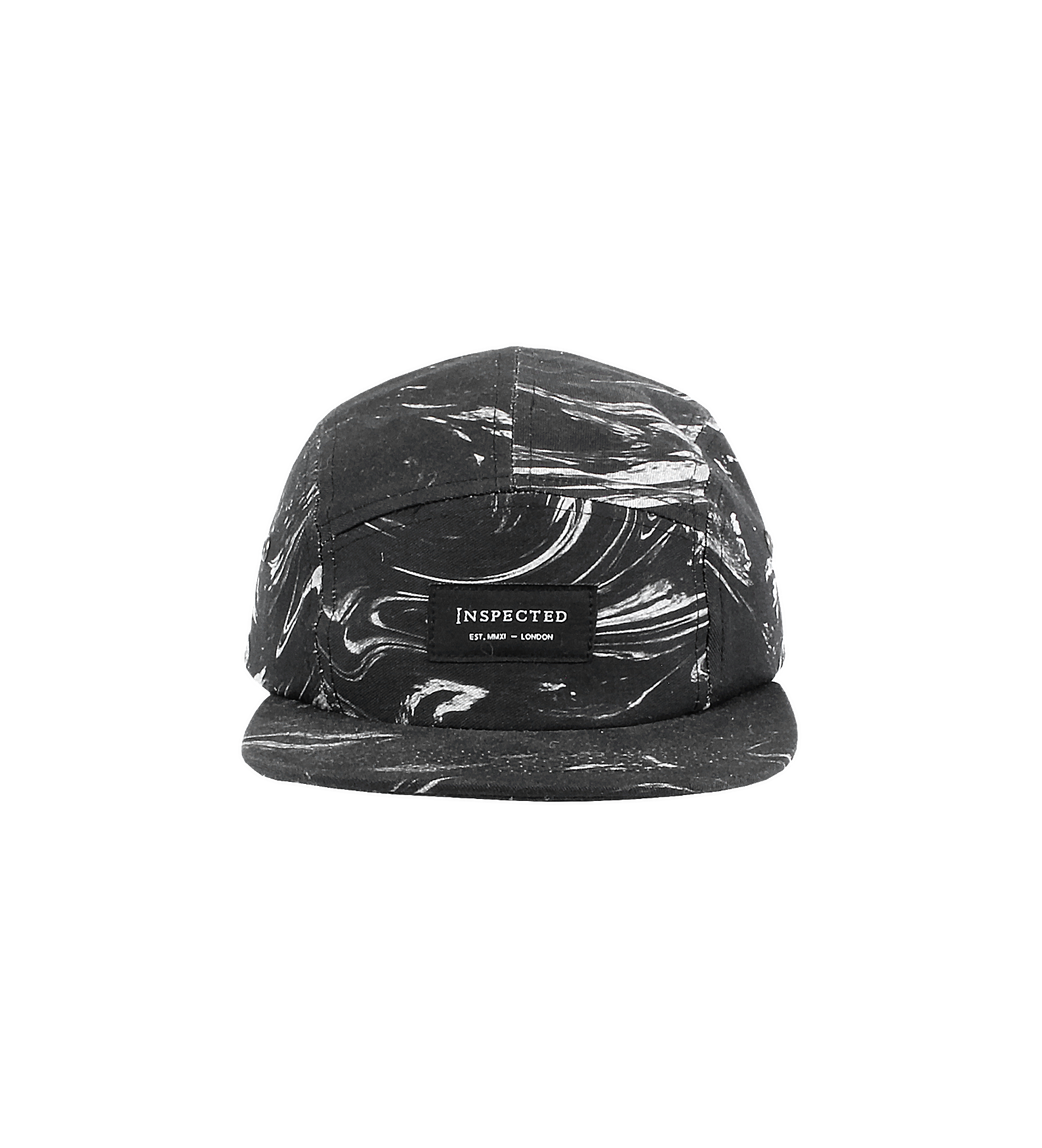 Marble 5 Panel — Black