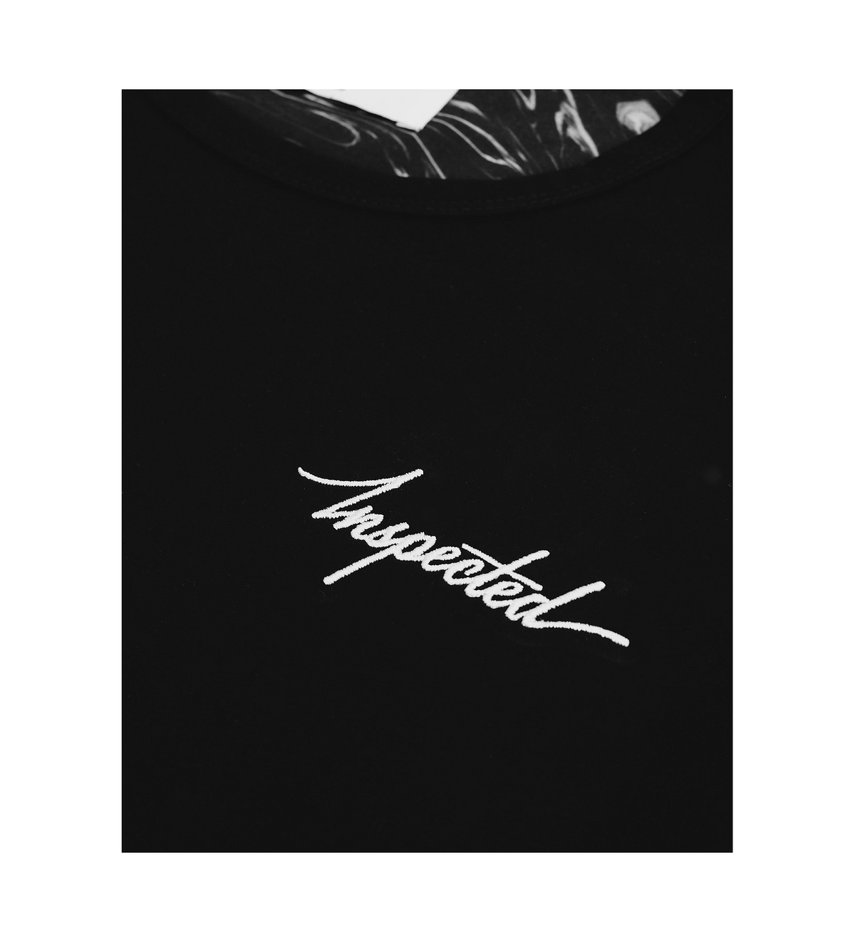 Marble Remastered T-Shirt — Black