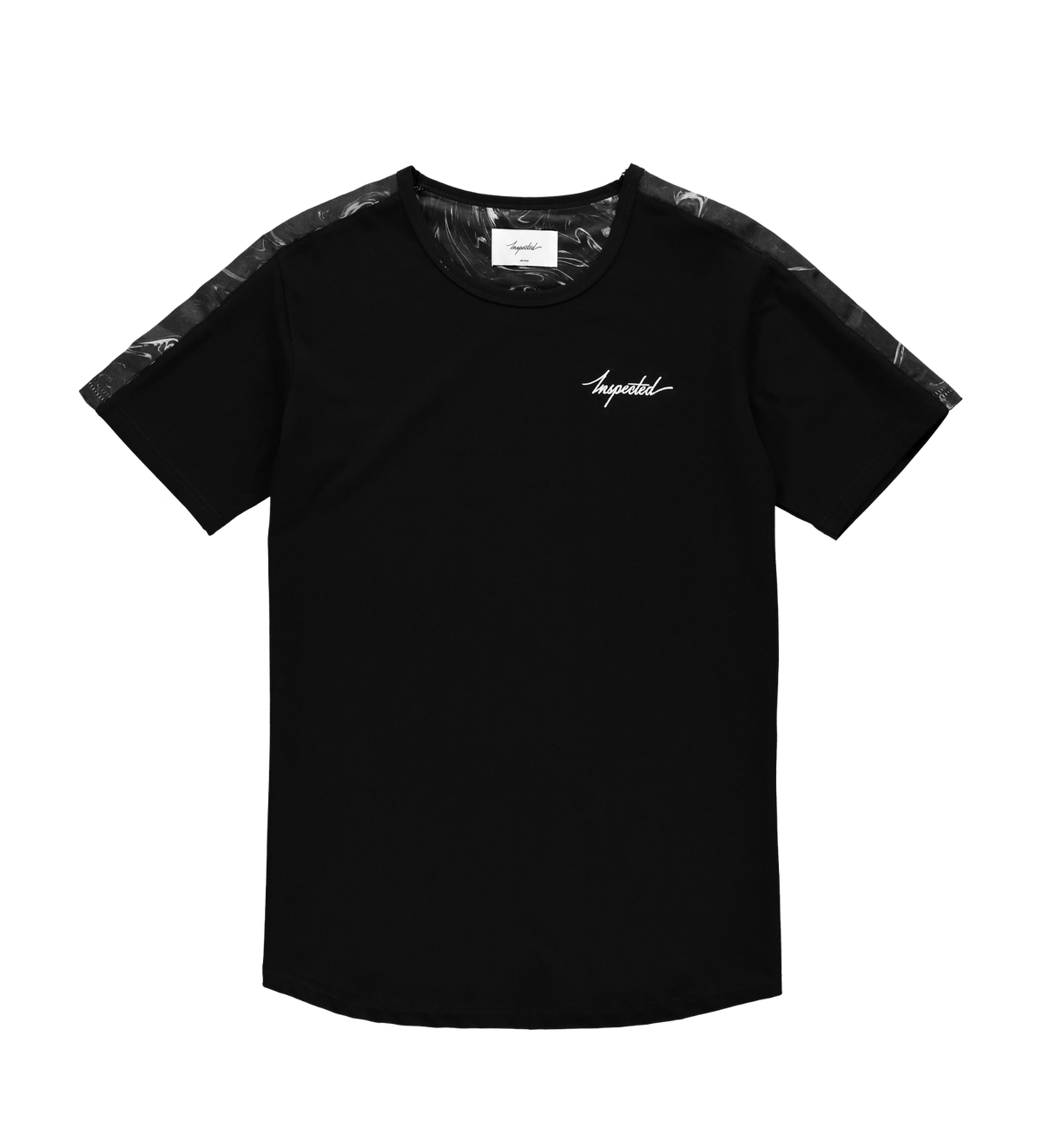 Marble Remastered T-Shirt — Black