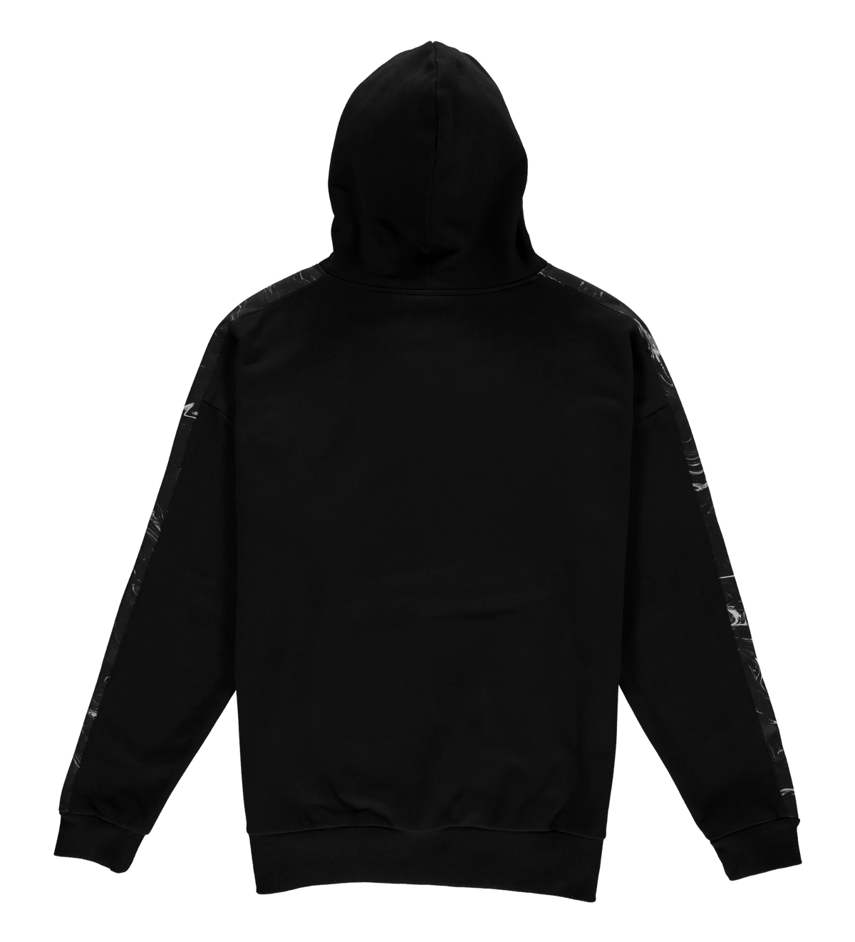 Marble Remastered Hoodie — Black