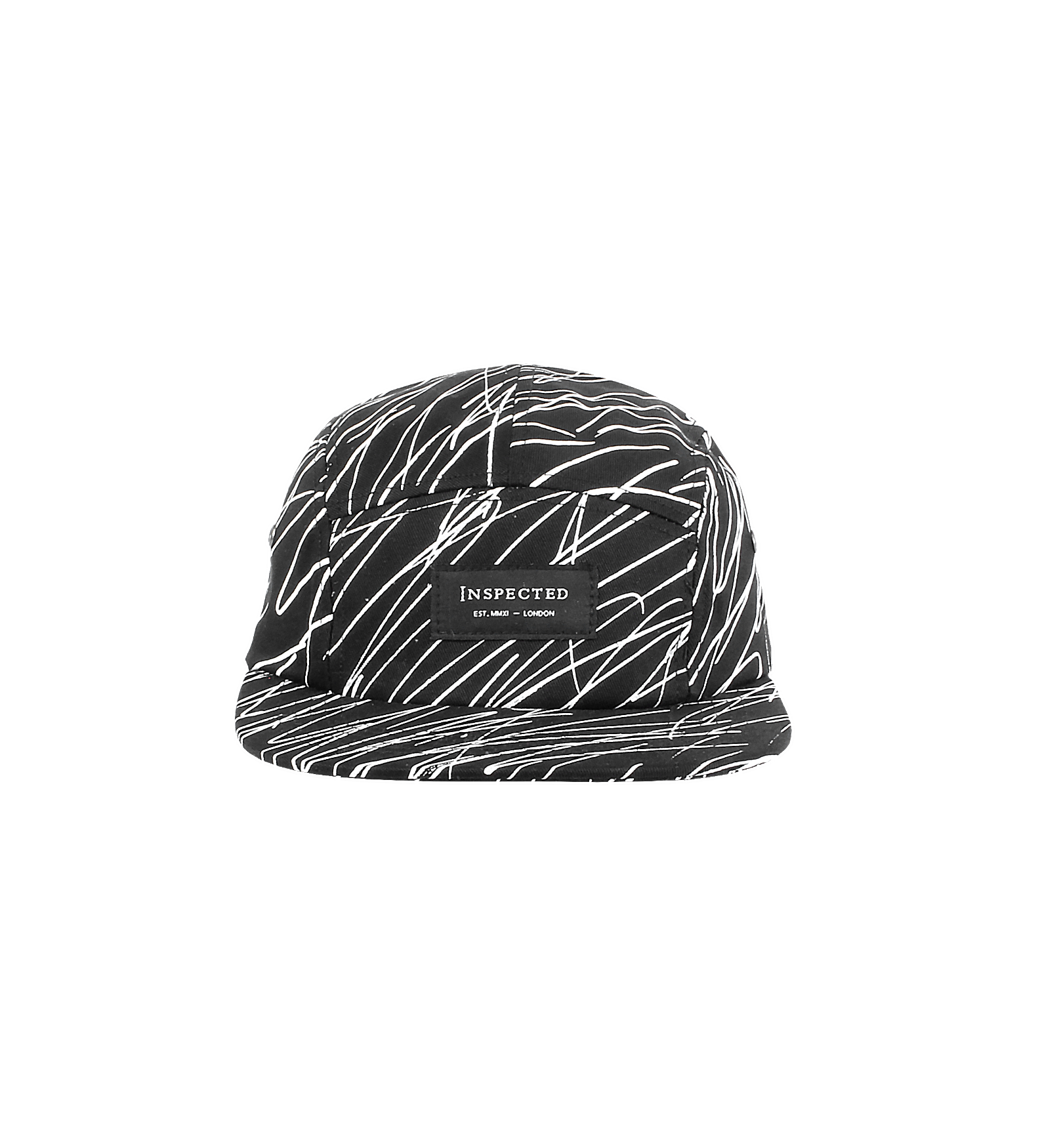 Scribble 5 Panel — Black